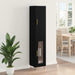 Bufet Stejar Negru 34,5 x 34 x 180 cm Lemn compozit - WALTI WALTI