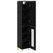 Bufet Stejar Negru 34,5 x 34 x 180 cm Lemn compozit - WALTI WALTI