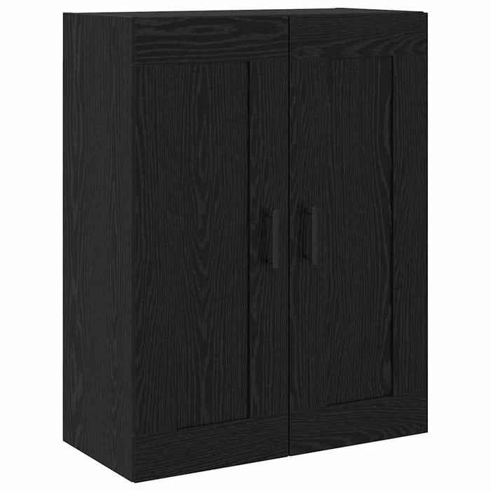 Bufet 2 pcs Stejar Negru 69,5 x 34 x 180 cm Lemn compozit - WALTI WALTI
