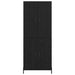Bufet 2 pcs Stejar Negru 69,5 x 34 x 180 cm Lemn compozit - WALTI WALTI