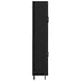 Bufet 2 pcs Stejar Negru 69,5 x 34 x 180 cm Lemn compozit - WALTI WALTI