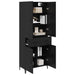 Bufet Pe perete Stejar Negru 69,5 x 34 x 180 cm Lemn compozit - WALTI WALTI