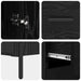 Bufet 2 pcs Stejar Negru 69,5 x 34 x 180 cm Lemn compozit - WALTI WALTI