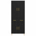 Bufet Pe perete Stejar Negru 69,5 x 34 x 180 cm Lemn compozit - WALTI WALTI