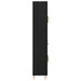 Bufet Pe perete Stejar Negru 69,5 x 34 x 180 cm Lemn compozit - WALTI WALTI