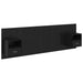 Cap de pat cu noptiere cu raft 3 pcs Stejar Negru Lemn compozit - WALTI WALTI