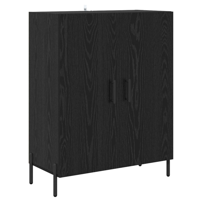 Bufet Pe perete Stejar Negru 69,5 x 34 x 180 cm Lemn compozit - WALTI WALTI
