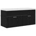 Dulap de Baie Stejar Negru 100 x 38,5 x 46 cm Lemn compozit - WALTI WALTI