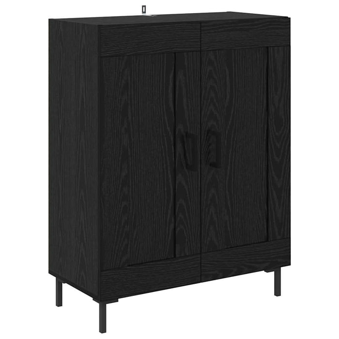 Bufet Stejar Negru 69,5 x 34 x 180 cm Lemn compozit - WALTI WALTI