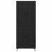 Bufet Stejar Negru 69,5 x 34 x 180 cm Lemn compozit - WALTI WALTI