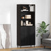 Bufet Stejar Negru 69,5 x 34 x 180 cm - WALTI WALTI