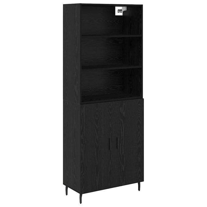Bufet Stejar Negru 69,5 x 34 x 180 cm - WALTI WALTI