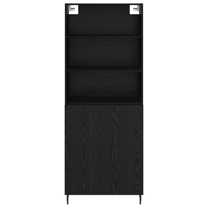 Bufet Stejar Negru 69,5 x 34 x 180 cm - WALTI WALTI