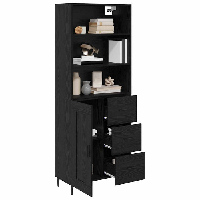 Bufet cu sertar Stejar Negru 69,5 x 34 x 180 cm - WALTI WALTI