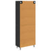 Bufet Stejar negru 69,5 x 34 x 180 cm - WALTI WALTI