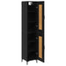 Bufet Stejar Negru 34,5 x 34 x 180 cm Lemn compozit - WALTI WALTI