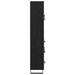 Bufet cu sertar 2 pcs Stejar Negru Lemn Stratificat și Sticlă - WALTI WALTI