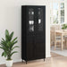 Bufet Pe perete Stejar Negru 69,5 x 34 x 180 cm Lemn compozit - WALTI WALTI