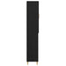 Bufet Pe perete 2 pcs Stejar Negru Lemn compozit - WALTI WALTI