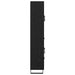Bufet cu sertar 2 pcs Stejar Negru Lemn Stratificat și Sticlă - WALTI WALTI