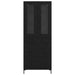 Bufet cu sertar 2 pcs Stejar Negru Lemn compozit - WALTI WALTI