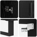 Bufet Stejar Negru 69,5 x 34 x 180 cm Lemn compozit - WALTI WALTI