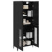 Bufet Pe perete Stejar Negru 69,5 x 34 x 180 cm Lemn compozit - WALTI WALTI