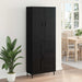Bufet 2 pcs Stejar negru 69,5 x 34 x 180 cm Lemn compozit - WALTI WALTI