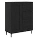 Bufet 2 pcs Stejar negru 69,5 x 34 x 180 cm Lemn compozit - WALTI WALTI