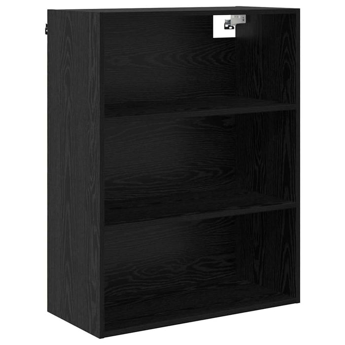 Bufet 2 pcs Stejar Negru 69,5 x 34 x 180 cm Lemn compozit - WALTI WALTI