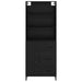 Bufet Pe perete cu sertar 2 pcs Stejar Negru Lemn compozit - WALTI WALTI