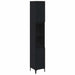 Set de mobilier pentru baie 3 pcs Stejar negru Lemn compozit - WALTI WALTI