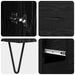 Bufet cu sertar Stejar Negru 69,5 x 34 x 180 cm Lemn compozit - WALTI WALTI