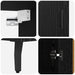 Bufet 2 pcs Stejar Negru Lemn compozit - WALTI WALTI