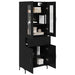 Bufet cu sertar 2 pcs Stejar Negru Lemn compozit - WALTI WALTI