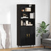 Bufet Stejar negru 69,5 x 34 x 180 cm Lemn compozit - WALTI WALTI