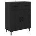 Bufet Pe perete cu sertar 2 pcs Stejar Negru Lemn compozit - WALTI WALTI