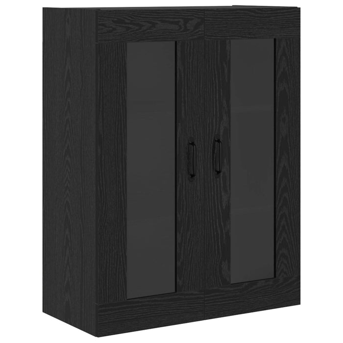 Bufet Pe perete Stejar Negru 69,5 x 34 x 180 cm Lemn compozit - WALTI WALTI