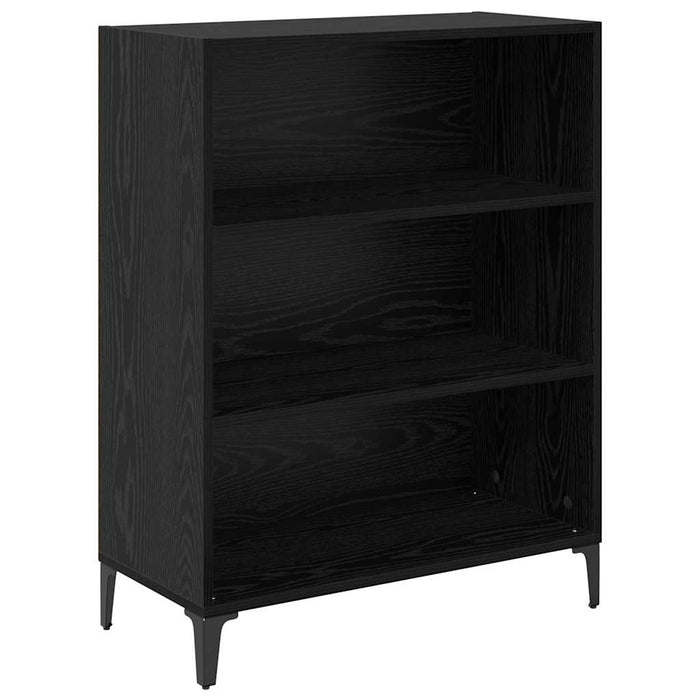 Bufet Pe perete 2 pcs Stejar Negru Lemn compozit - WALTI WALTI