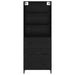 Bufet Pe perete cu sertar 2 pcs Stejar Negru Lemn compozit - WALTI WALTI