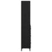 Bufet Pe perete cu sertar 2 pcs Stejar Negru Lemn compozit - WALTI WALTI