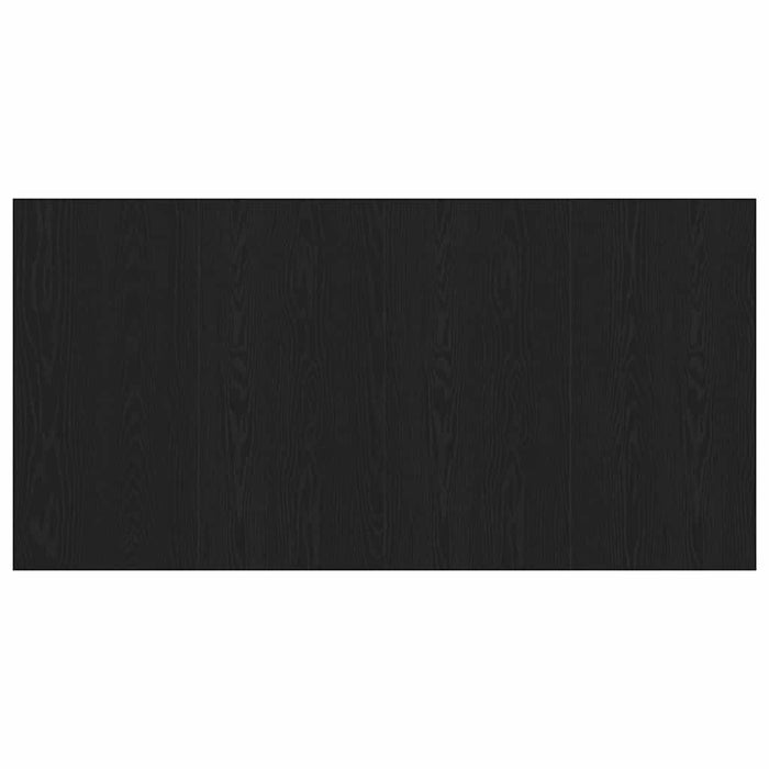 Cap de pat cu noptiere 3 pcs Stejar Negru Lemn compozit - WALTI WALTI