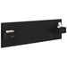 Cap de pat cu noptiere 3 pcs Stejar Negru Lemn compozit - WALTI WALTI