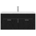 Dulap de Baie Stejar Negru 100 x 38,5 x 46 cm Lemn compozit - WALTI WALTI
