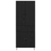 Bufet Pe perete cu sertar 2 pcs Stejar Negru Lemn compozit - WALTI WALTI