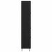 Bufet Pe perete cu sertar 2 pcs Stejar Negru Lemn compozit - WALTI WALTI