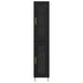 Bufet Stejar Negru 34,5 x 34 x 180 cm Lemn compozit - WALTI WALTI