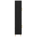 Bufet Stejar Negru 34,5 x 34 x 180 cm Lemn compozit - WALTI WALTI