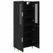 Bufet Pe perete 2 pcs Stejar Negru Lemn compozit - WALTI WALTI