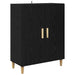 Bufet Pe perete 2 pcs Stejar Negru Lemn compozit - WALTI WALTI